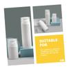 Housoutil 6-Pack 50 ml Refillable Airless Pump Bottles for Travel view 4