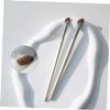 Housoutil 4-Piece Angled Makeup Brush Set for Eyes and Nose view 2
