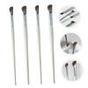 Housoutil 4-Piece Angled Makeup Brush Set for Eyes and Nose view 4