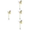Housoutil 4-Piece Non-Slip Butterfly Hair Clips for Women view 1