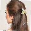 Housoutil 4-Piece Non-Slip Butterfly Hair Clips for Women view 2