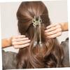 Housoutil 4-Piece Non-Slip Butterfly Hair Clips for Women view 3