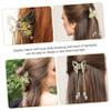 Housoutil 4-Piece Non-Slip Butterfly Hair Clips for Women view 4
