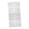 Practice Eyelashes, 10 Pairs, Fiber, Long Natural False Lashes for Beginners view 1