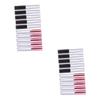 DOITOOL 20-Piece Empty Refillable Lip Gloss Tubes, Transparent Waterproof Cosmetic Containers for Lip Care, Travel, and Makeup view 1