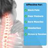 eLymwoo Neck and Shoulder Relaxation Traction Pillow for Pain Relief and TMJ Muscle Relaxation view 3
