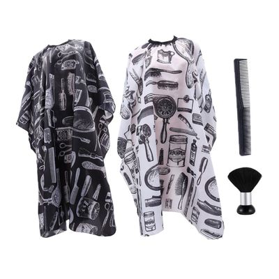 DOITOOL 4-Piece Polyester Barber Capes for Salon and Styling