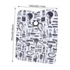DOITOOL 4-Piece Polyester Barber Capes for Salon and Styling view 3
