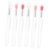 minkissy 2 Sets Silicone Lip Brushes with Covers, 6 Pieces per Set view 1