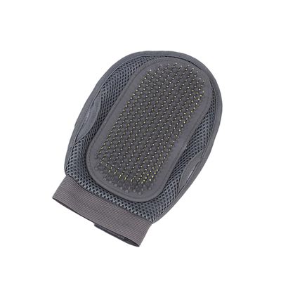 Minkissy Gray Pet Massage Gloves for Grooming