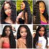 Brazilian Human Hair Bundles with Lace Closure, Deep Wave, Natural Black Remy Hair view 3