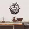 YOUSHIHUI Bread in Basket Kitchen Wall Decal, 58 × 58 cm view 1