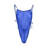 Plus-Size Women's Sexy 5XL Lingerie Set with Mesh Babydoll, Garter Straps and Stockings view 4