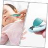 Baby Nail Clippers, 5-Piece Set, Green, with Storage Box view 3