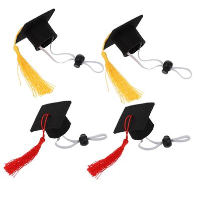 Angoily 8-Piece Dog Graduation Caps with Tassels for Small Pets and Graduation Parties