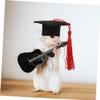 Angoily 8-Piece Dog Graduation Caps with Tassels for Small Pets and Graduation Parties view 2