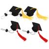 Angoily 8-Piece Dog Graduation Caps with Tassels for Small Pets and Graduation Parties view 3