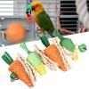 Colorful Carrot Bird Chew Toy view 2