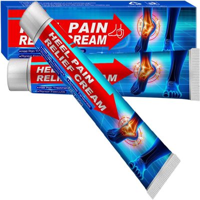 HeelCure Plantar Fasciitis and Heel Pain Relief Cream, 2-Pack