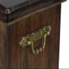 Art-Dog Pet Memorial Urn – Handmade 3D Bronze Bull Terrier Portrait on Birch Base, Custom Engraving, 8.3 x 11.4 x 8.7 in view 3