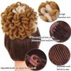 Women’s Faux Locs Chignon Bun Ponytail Hairpiece view 2