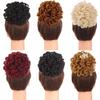Women’s Faux Locs Chignon Bun Ponytail Hairpiece view 3