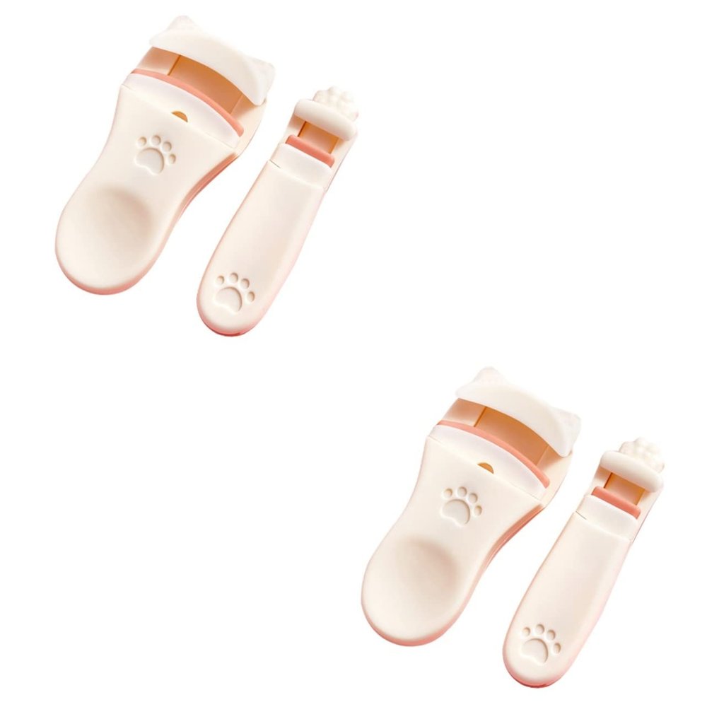 Housoutil 4-Piece Portable Eyelash Curlers