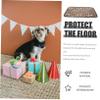Beavorty Non-Slip Dog Feeding Mat view 2