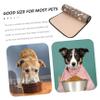 Beavorty Non-Slip Dog Feeding Mat view 4