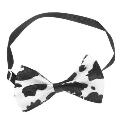 FOMIYES Pet Bowtie with Cow Print