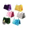 FRCOLOR 3-Piece Blue Snuggle Cave Hammocks for Birds and Small Pets view 3