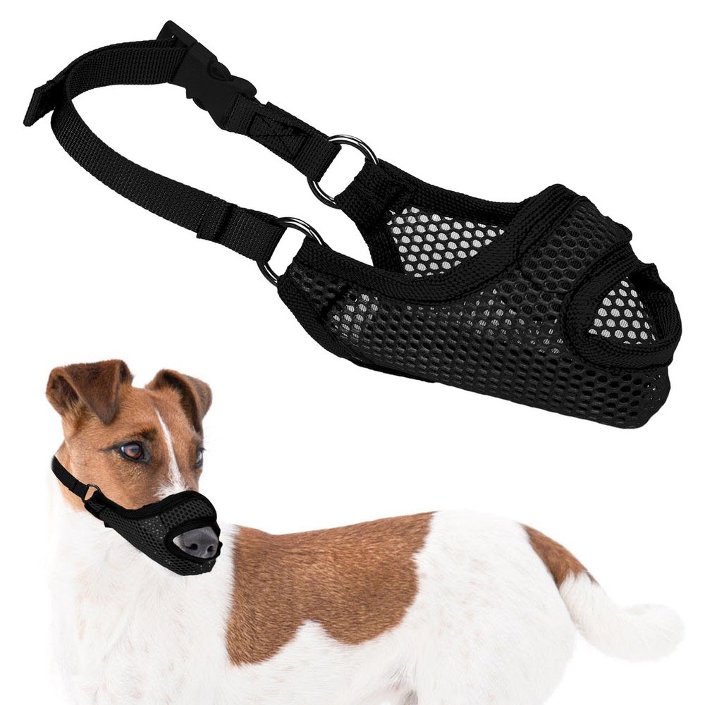 PEUTIER Dog Muzzle, Soft Muzzle for Small Dogs