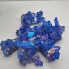JALYKA Home Decor, 1 pc. 5,080 g Natural Blue Angel Aura Crystal Cluster, Electroplated Titanium-Coated Quartz Cluster Stone view 2