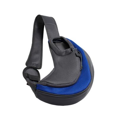 Angoily Polyester Pet Shoulder Carrier with Wide Strap and Phone Pocket for Cats and Small Dogs