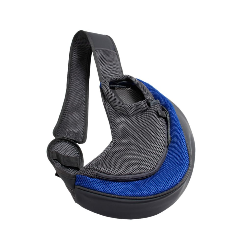 Angoily Polyester Pet Shoulder Carrier with Wide Strap and Phone Pocket for Cats and Small Dogs