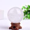 BUULOO Natural Stone Sphere, Morganite, 30–35 mm view 3