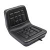 JINPRDAMZ Universal Adjustable Tractor Seat with 140 mm Slide Rails, Black view 1