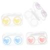 GOOHOCHY 4-Pack PP Contact Lens Cases, Small Storage Boxes view 1