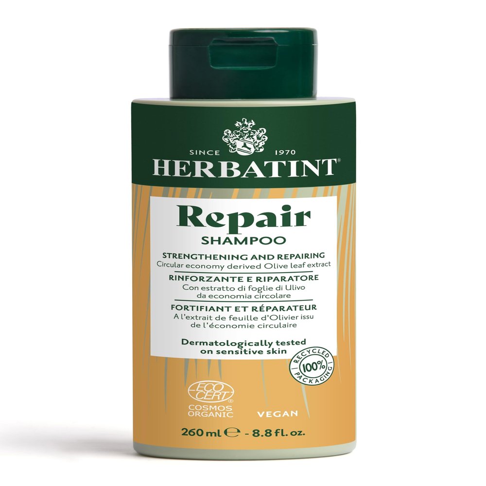 Herbatint Repair Organic Shampoo, 260 ml – For Damaged Hair