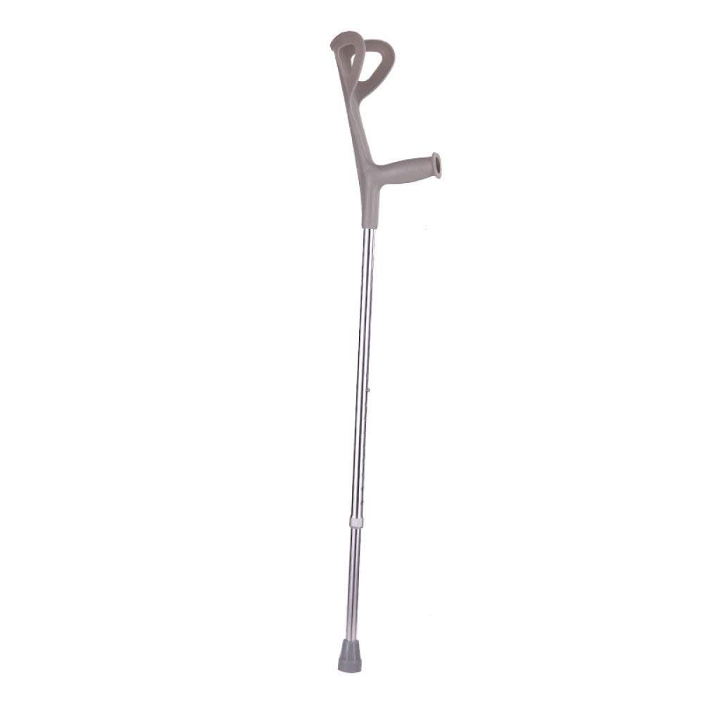 UracoN MidiLi Aluminum Alloy Forearm Crutch, White