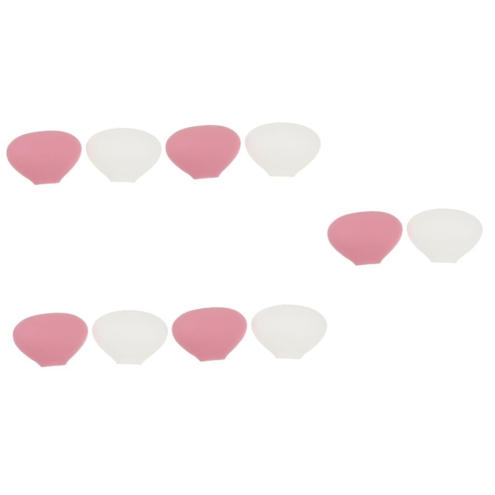 Housoutil 10-Piece Reusable Dustproof Makeup Brush Covers