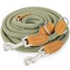 Rudelkönig Emma Adjustable Dog Rope Leash, 2.30 m, Green view 1