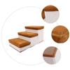 3-Step Foldable Portable Pet Stairs for Cats and Dogs view 3