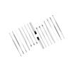8-Piece Stainless Steel Ear Pick Set for Adults, Silver view 1