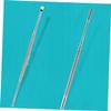 8-Piece Stainless Steel Ear Pick Set for Adults, Silver view 2