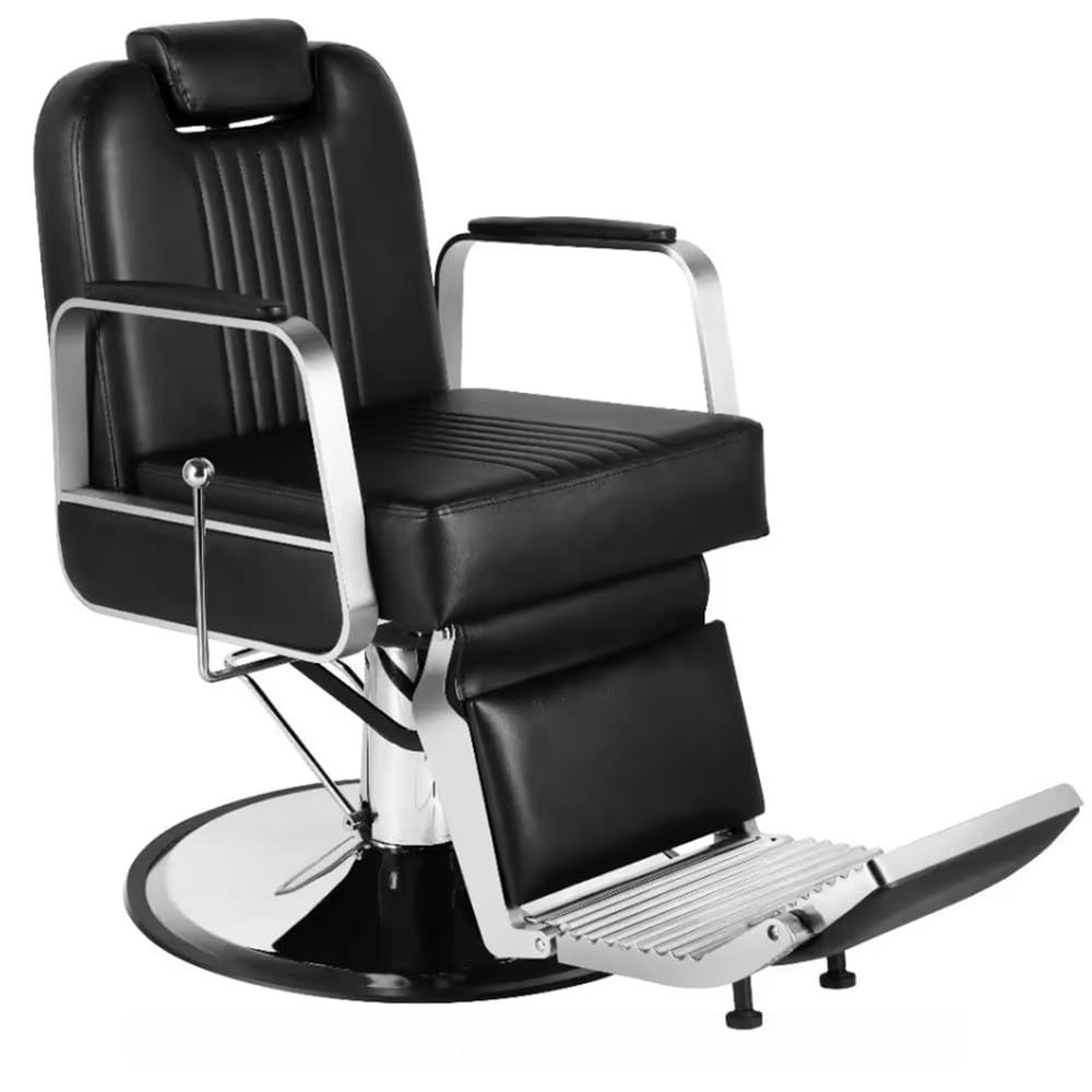 IBOWZ Barber Chair, Hydraulic Reclining Styling Chair