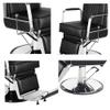 IBOWZ Barber Chair, Hydraulic Reclining Styling Chair view 4