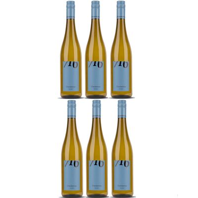 Winzerhof Ebringen Chardonnay Dry 716 White Wine, Germany, incl. FeinWert E-Book (6 x 0.75 L)