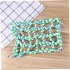 FRCOLOR 2-Piece Colorful Climbing Net Toys, Safe Durable Hammock for Parrots, Hamsters and Other Small Pets view 3