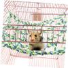 FRCOLOR 2-Piece Colorful Climbing Net Toys, Safe Durable Hammock for Parrots, Hamsters and Other Small Pets view 4